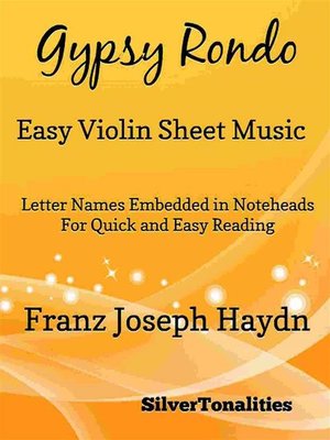 cover image of Gypsy Rondo Easy Violin Sheet Music